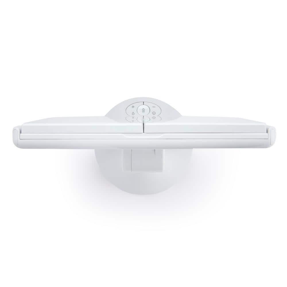 iHome Beauty REFLECT TRIFOLD Vanity Speaker with Bluetooth Audio, Hands-Free Speakerphone, LED Lighting, Siri and Google Support, and USB Charging