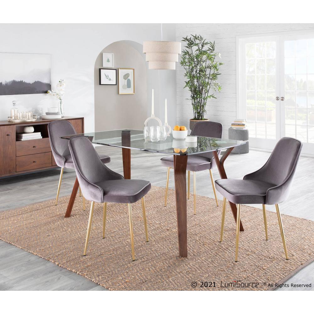 Stanca 20'' H Velvet Upholstered Side Chair
