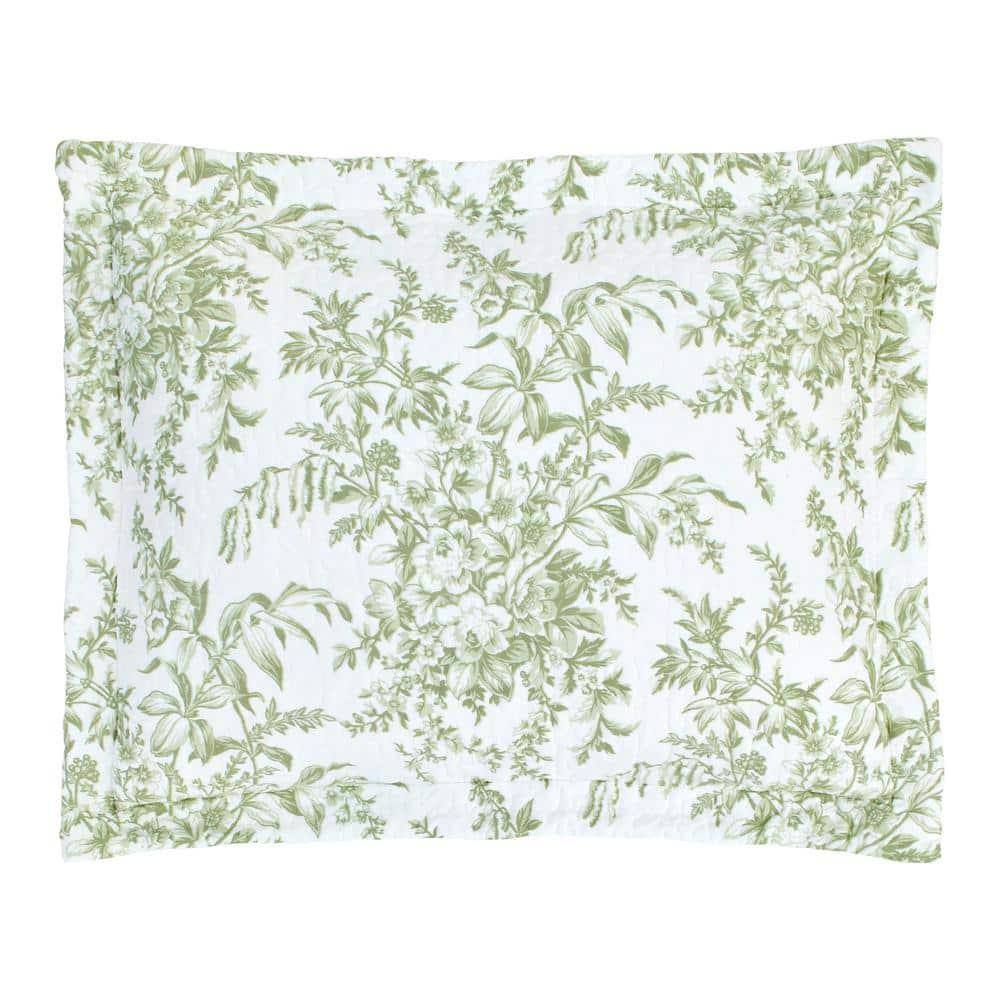 Laura Ashley Laura Ashley Bedford Cotton Reversible Quilt Set