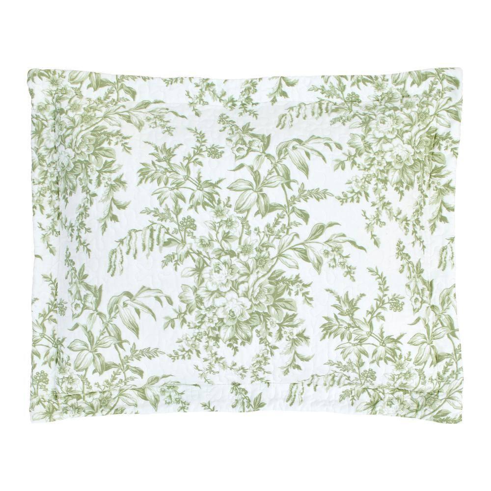 Laura Ashley Laura Ashley Bedford Cotton Reversible Quilt Set