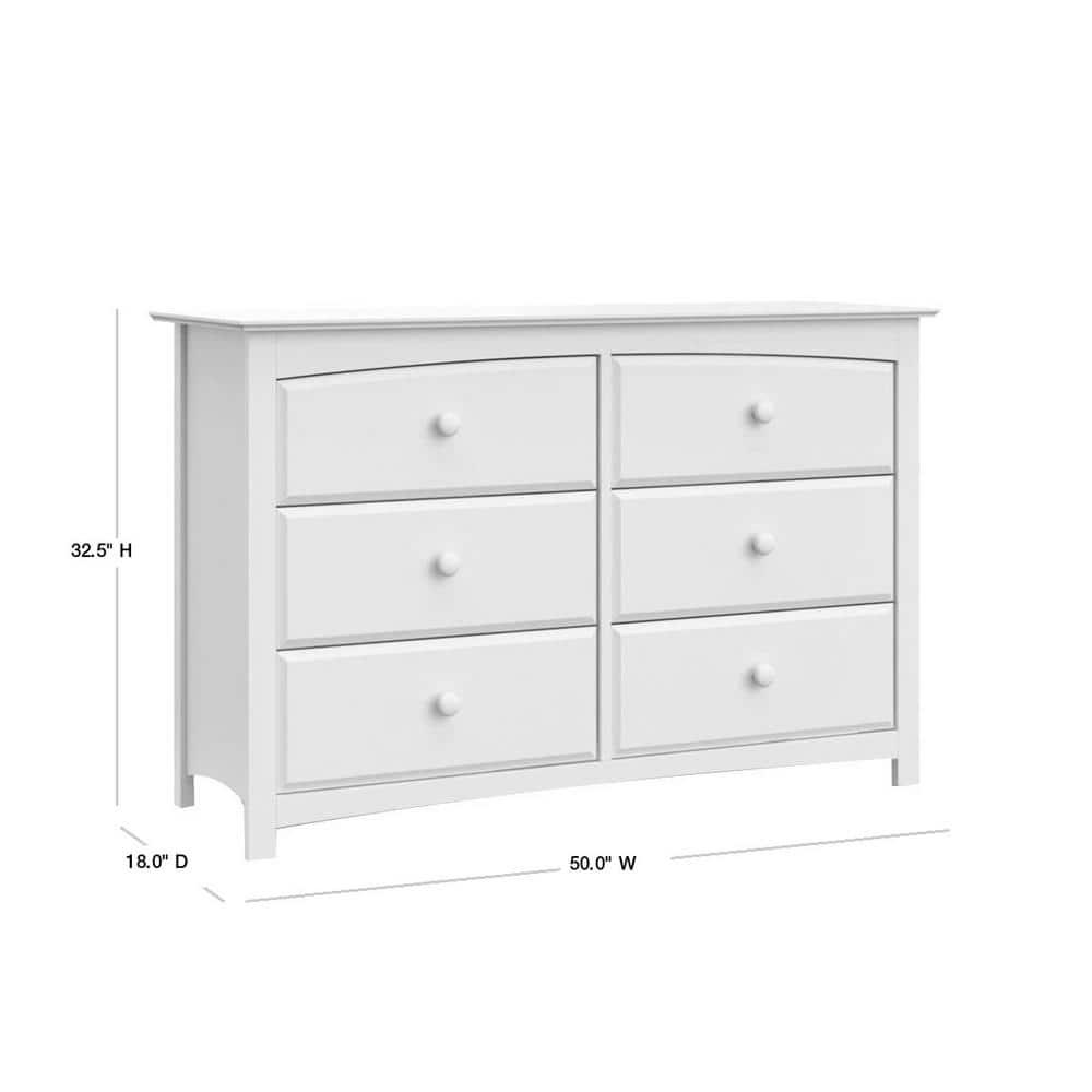 Kenton 6 Drawer Double Dresser