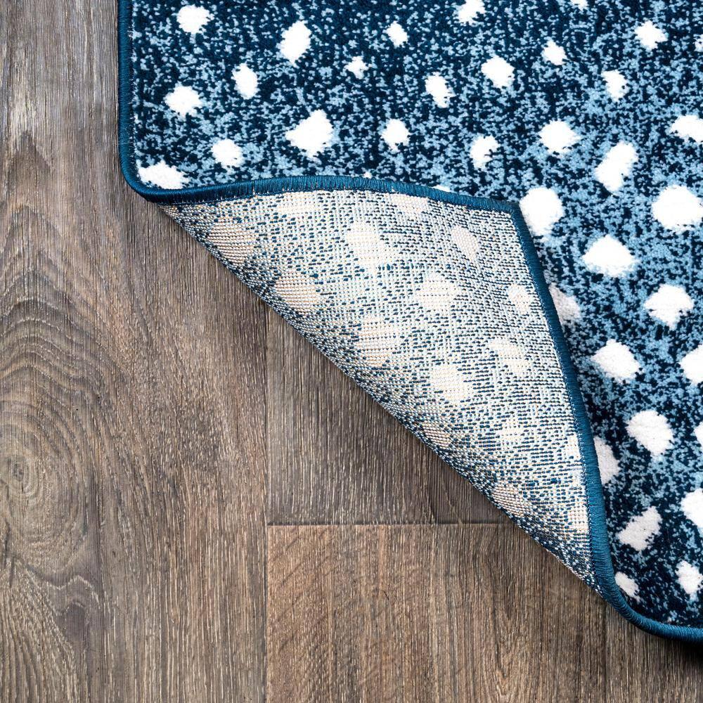 4'x 6' Antelope Modern Animal Area Rug, Navy/Cream - JONATHAN Y