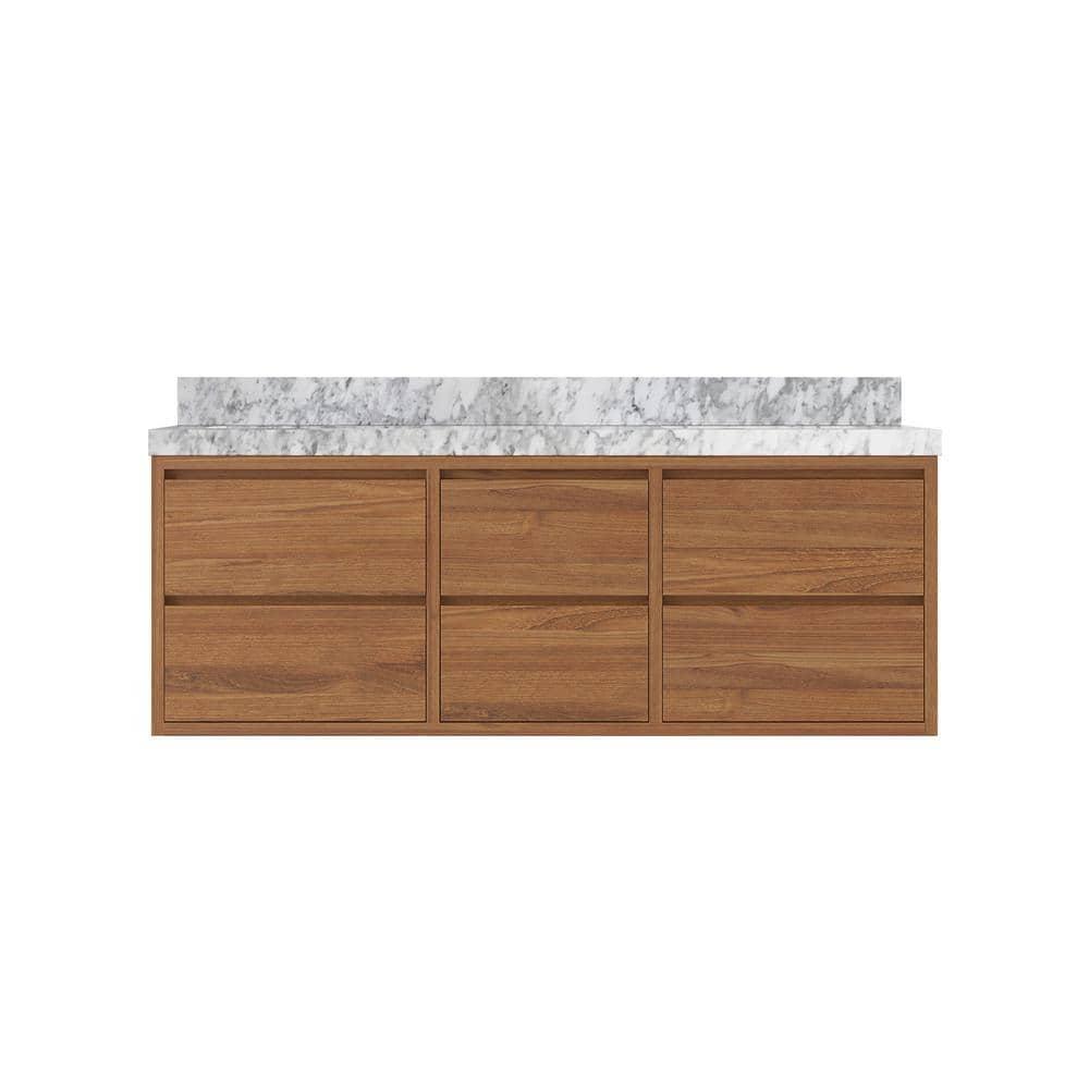 Willow Collections Madison 60'' Double Bathroom Vanity with Top