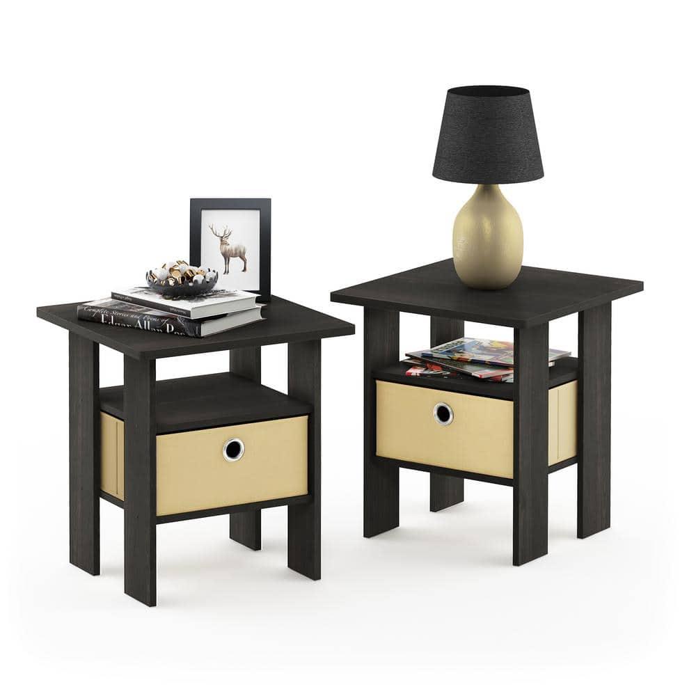 Furinno Petite End Table - Set of 2