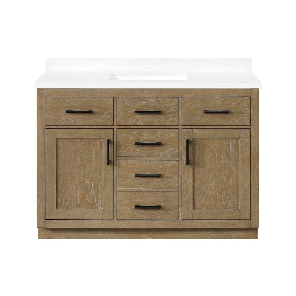 OVE Decors Bailey 48" Single Bathroom Vanity with Premium Countertop