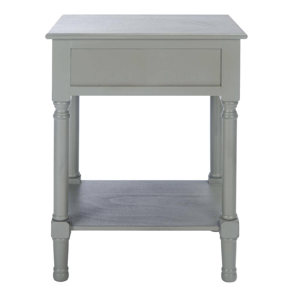 Haines 1 Drawer Accent Table - ACC5720B - Distressed/Grey - Safavieh