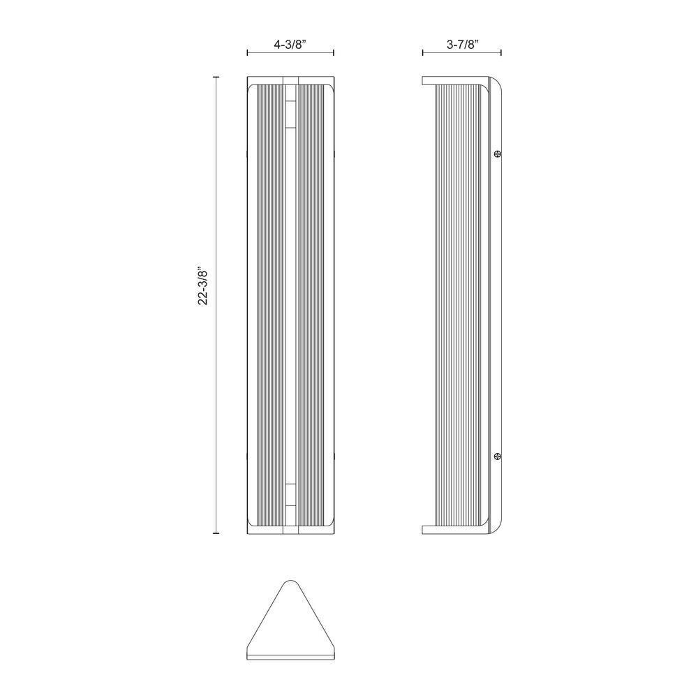 Alora Lighting Sabre Dimmable LED Bath Bar