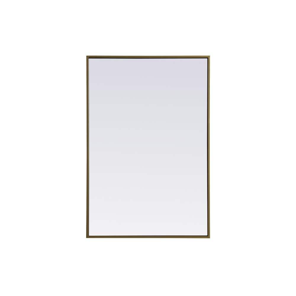 Sabine Metal Rectangle Wall Mirror