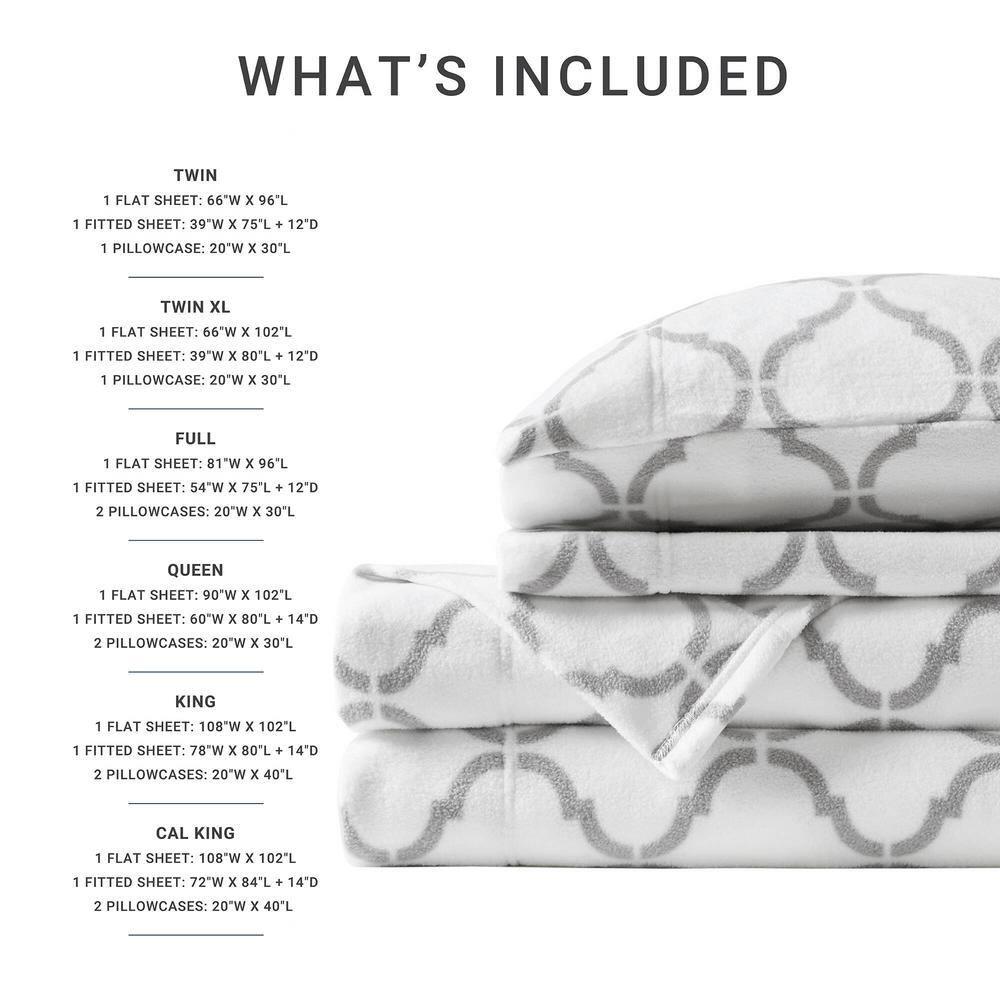 Madison Park Micro Fleece Sheet Set