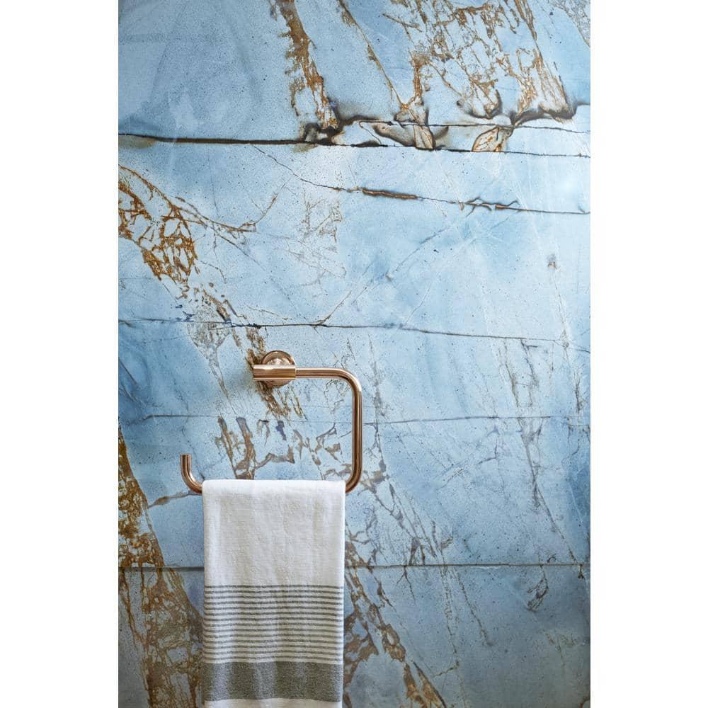 Purist® Wall Mounted Towel Ring for Bathroom, Metal Bathroom Hand Towel Ring