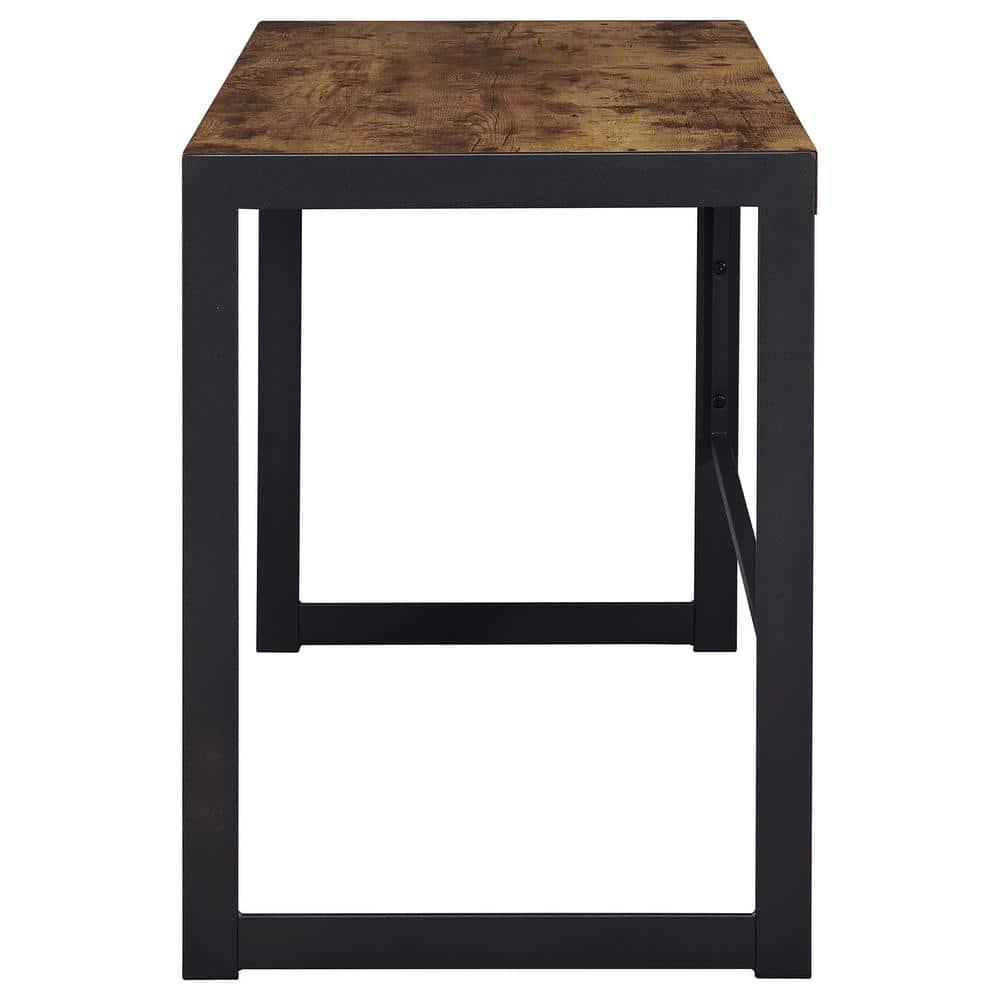 Estrella Writing Desk Antique Nutmeg - Coaster