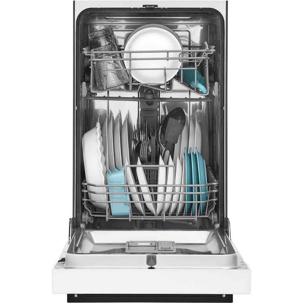 Frigidaire Frigidaire Series 18" 52 dBA Built-in Full Console Dishwasher with Cycle Status Indicators FFBD1831UW