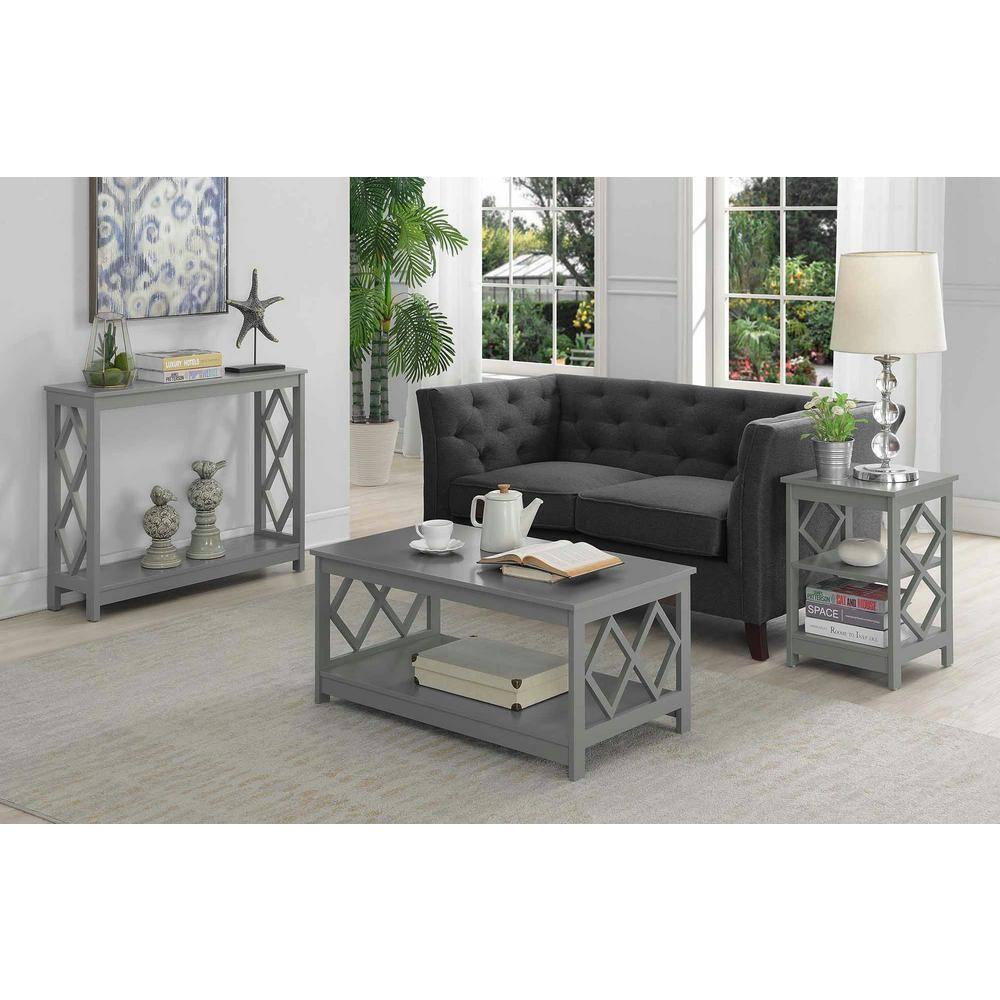 Diamond Coffee Table, Gray