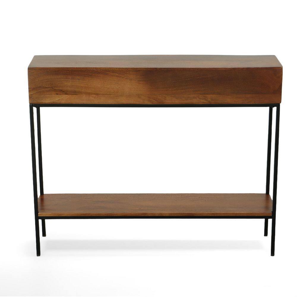 Carolina Living Halsey Console: Entryway/Sofa Table, 42" Narrow Design and Table