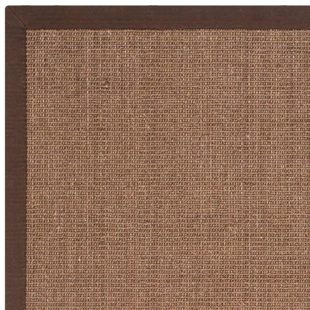 Natural Fiber NF441 Power Loomed Indoor Area Rug - Brown/Brown - 6'x9' - Safavieh
