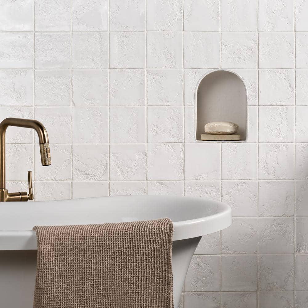 Vario 5.11 In. X 5.11 In. Textured Glossy Ceramic Wall Tile (6.09 Sq. Ft. / Case)