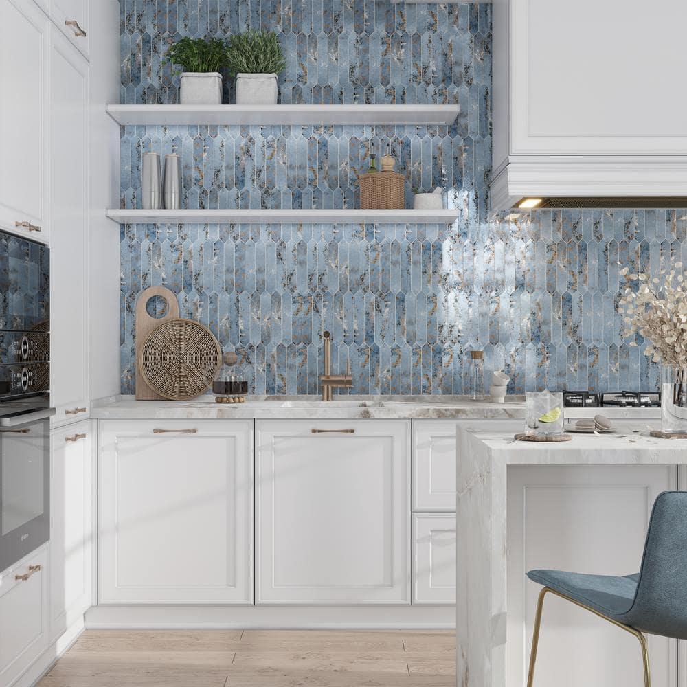 Festa 1.7'' W x 9.6'' L Ceramic Singular Tile