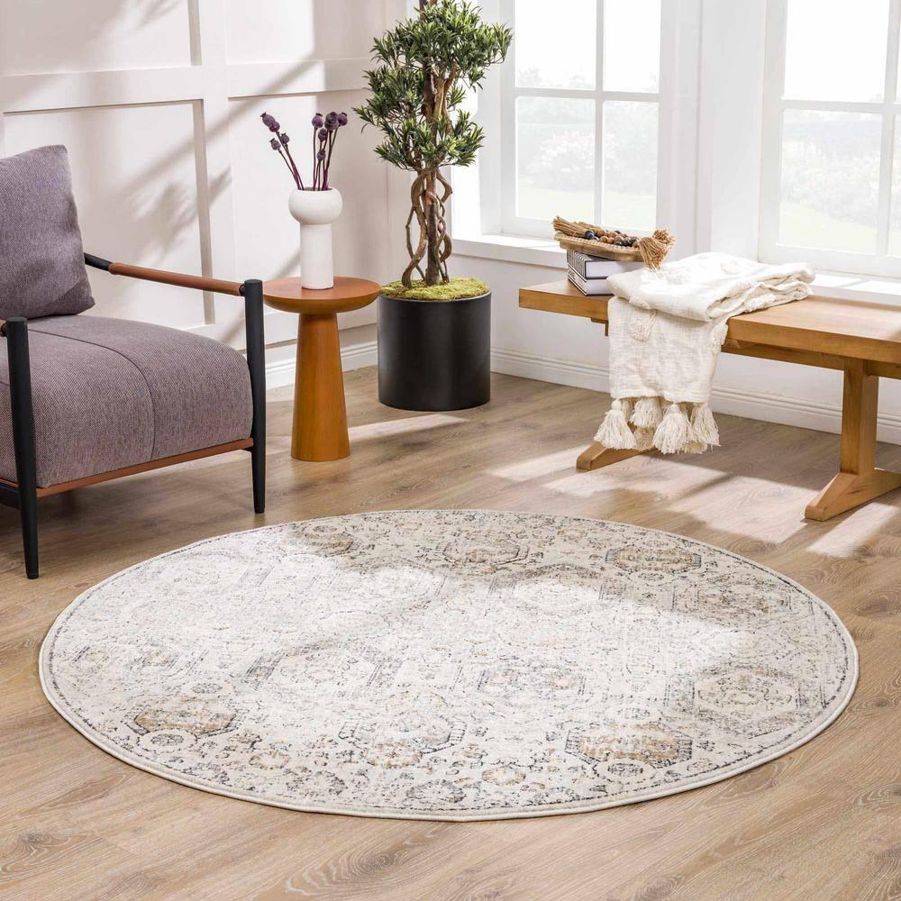 Hauteloom Rectangle Area Rug   Charcoal
