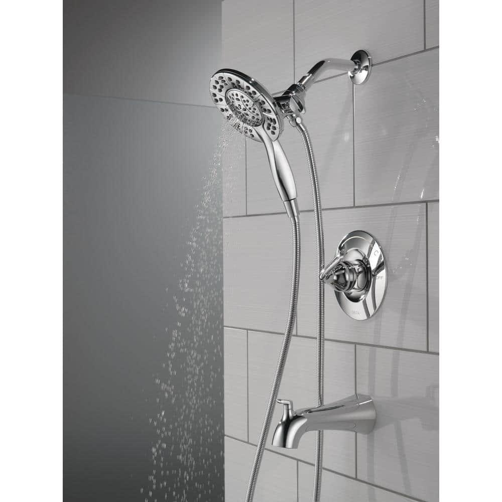 Arvo Single-Function Tub Shower Faucet Set, Shower Trim Kit with In2ition Shower Head and Valve