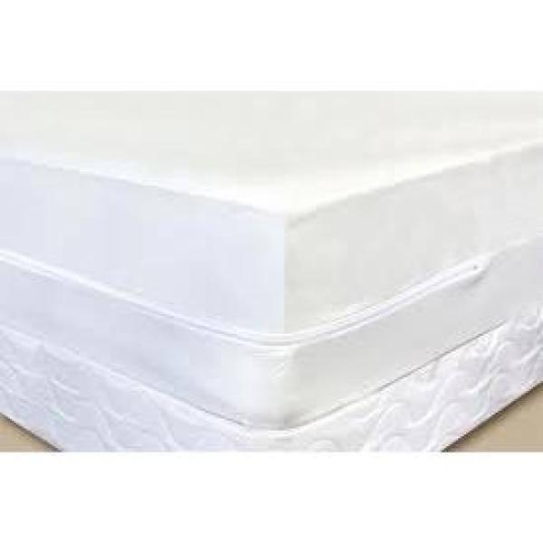 Resort Bed Bug, Dust Mite and Allergen Proof Pillow Encasement Zip Cover 9'' Depth