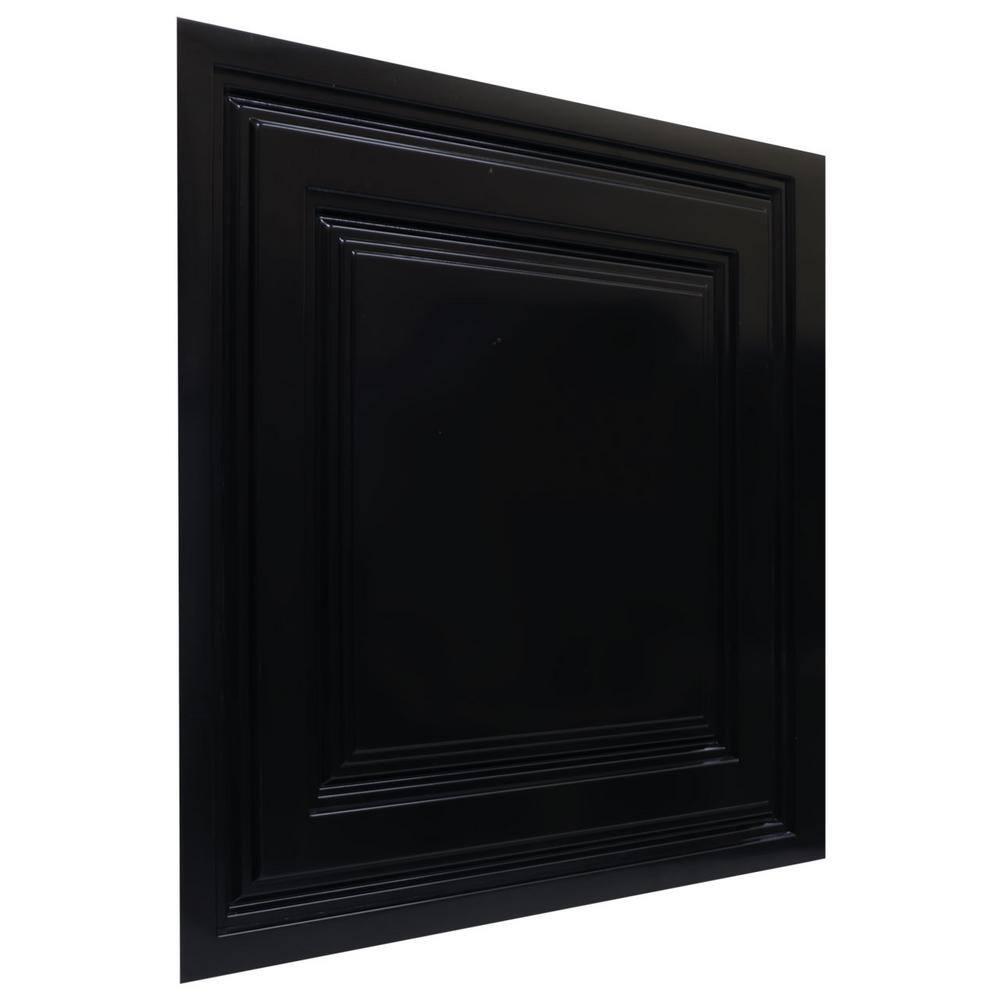 FromPlainToBeautifulInHours Economy Drop-In PVC Ceiling Tile (Set of 50)