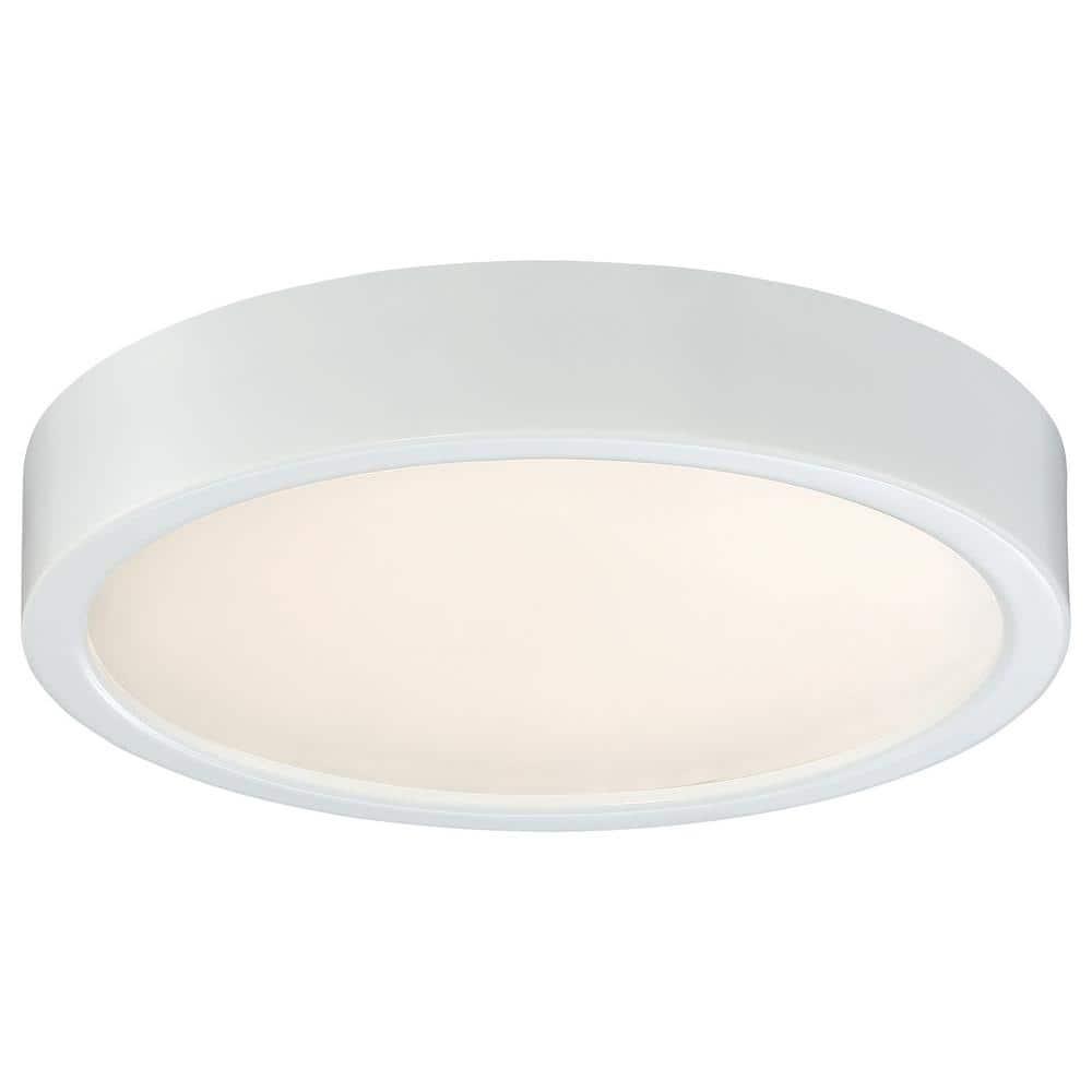 Hilmar Glass LED Flush Mount