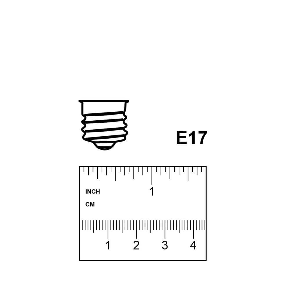 Feit Electric T8 E17 (Intermediate) LED Bulb Warm White 40 Watt Equivalence 1 pk