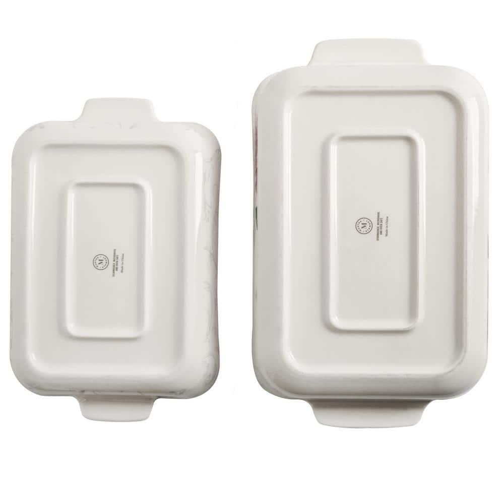 Martha Stewart 2 Piece Ceramic Baker Set