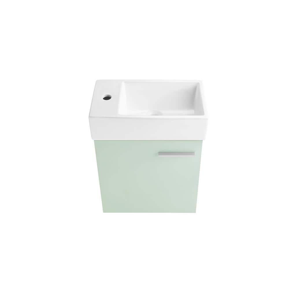 Colmer 18" Wall-Mounted Bathroom Vanity