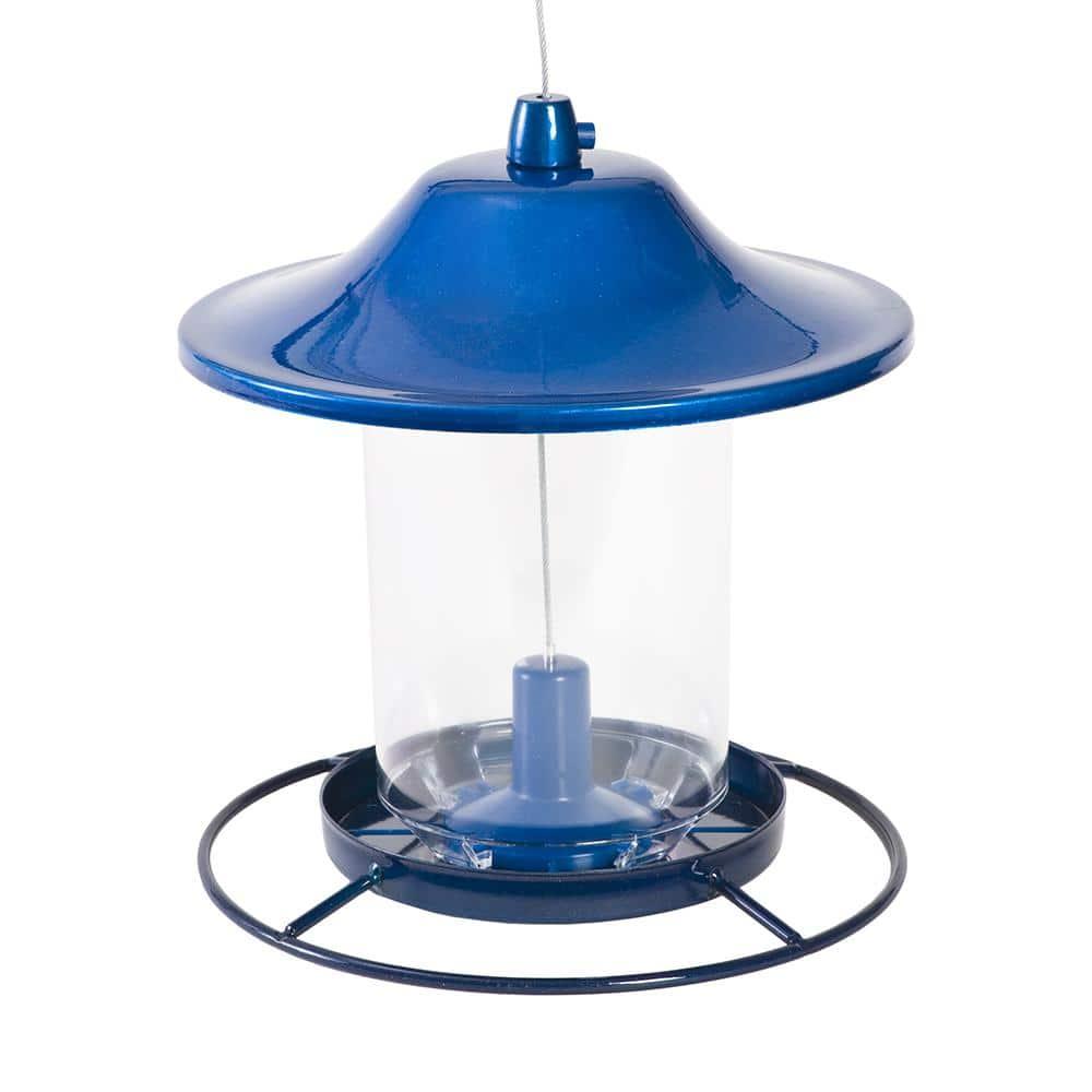 Perky-Pet Wild Bird 2 lb Metal/Plastic Panorama Bird Feeder 1 ports (Case of 2)