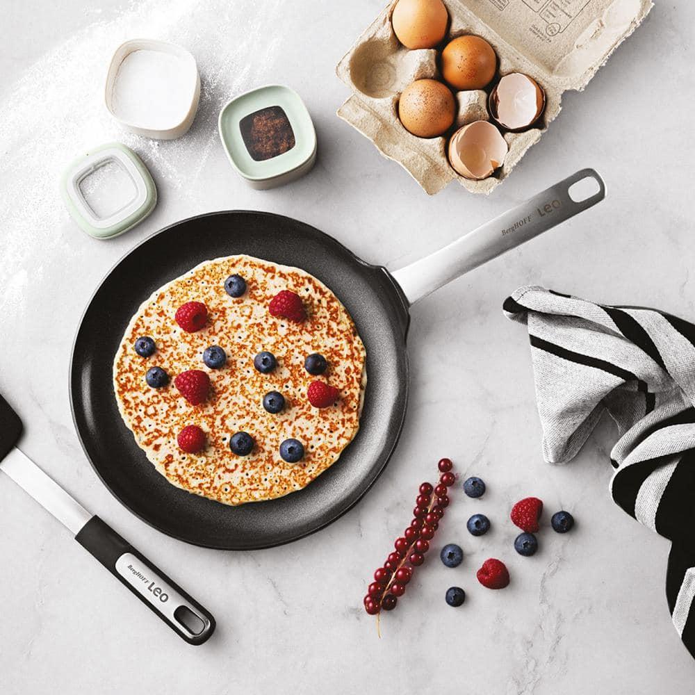 BergHOFF Graphite Non-stick Ceramic Pancake Pan 10.25", Sustainable Recycled Material