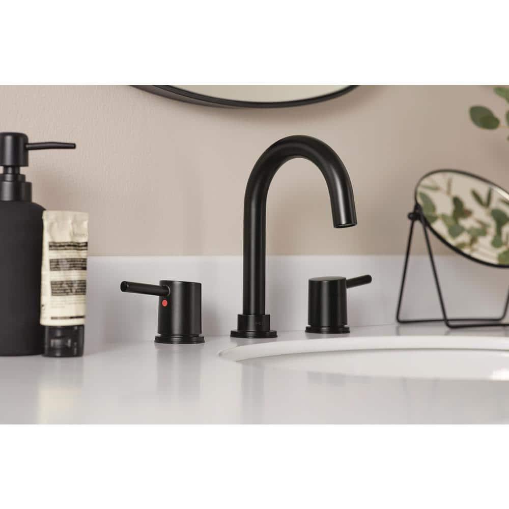 Precept Widespread 2-handle Bathroom Faucet with Drain Assembly