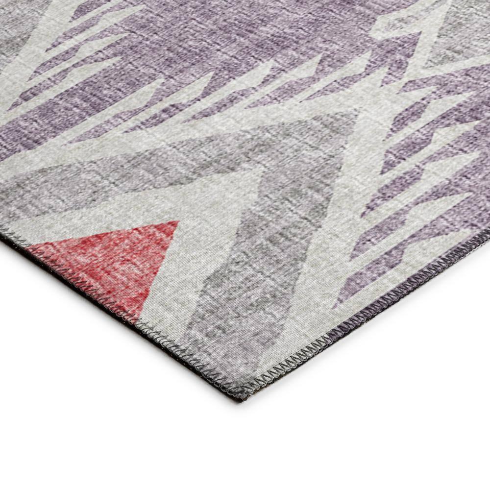 Addison Rugs Indoor/ Outdoor Addison Yuma Southwest Ikat Washable Area Rug 10' x 14' - Purple