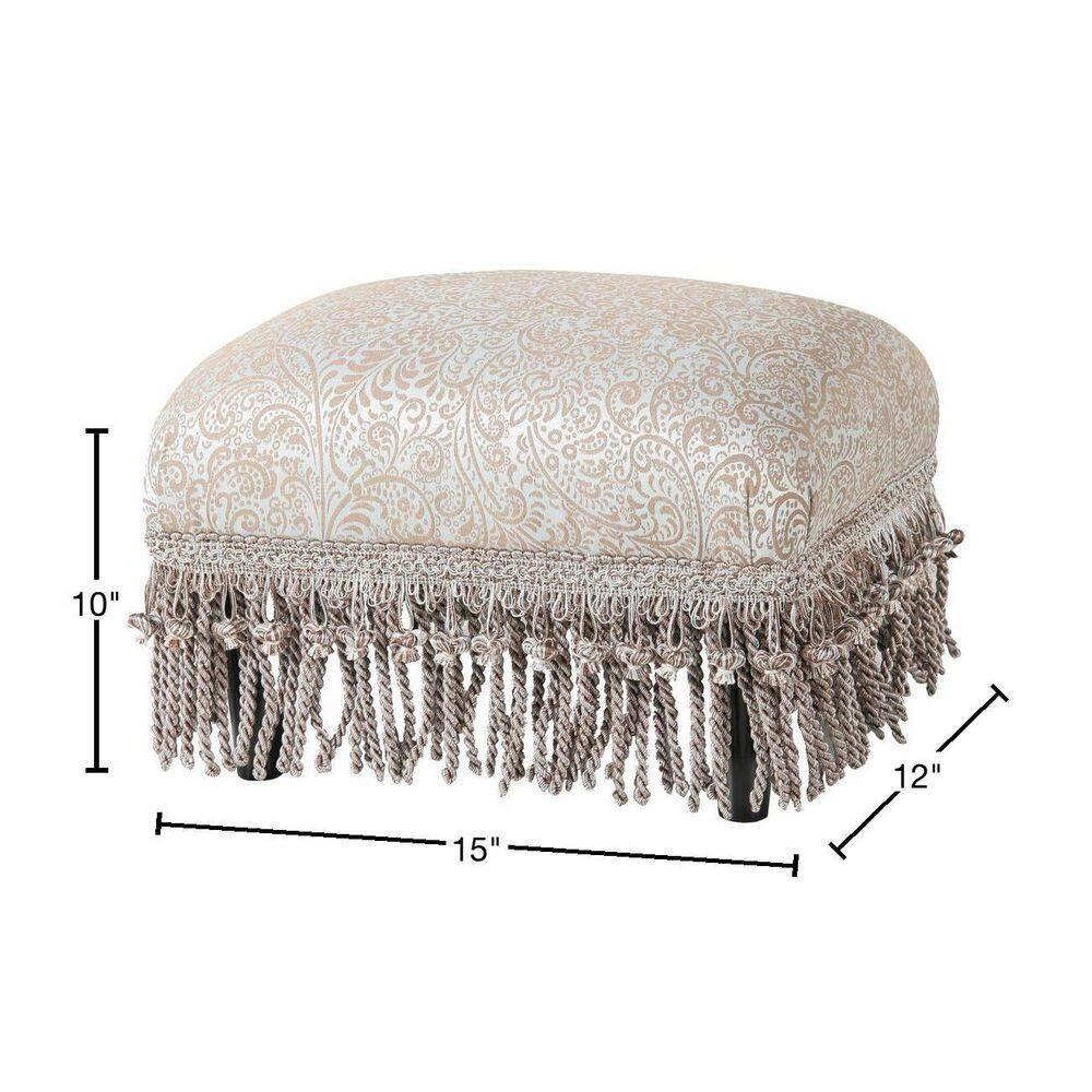 Jennifer Taylor Home Fiona Accent Footstool Ottoman