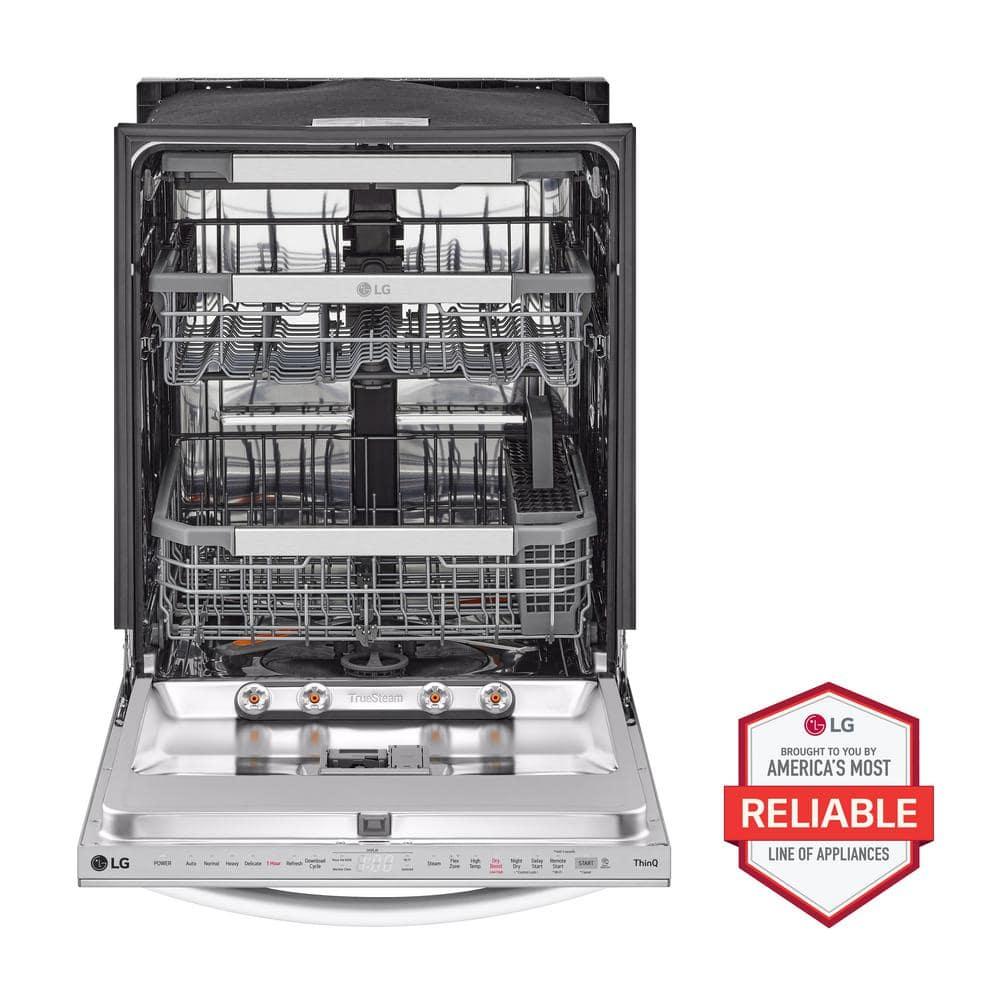 LG LDTH7972S 42 dBA Stainless Steel Top Control Smart Dishwasher
