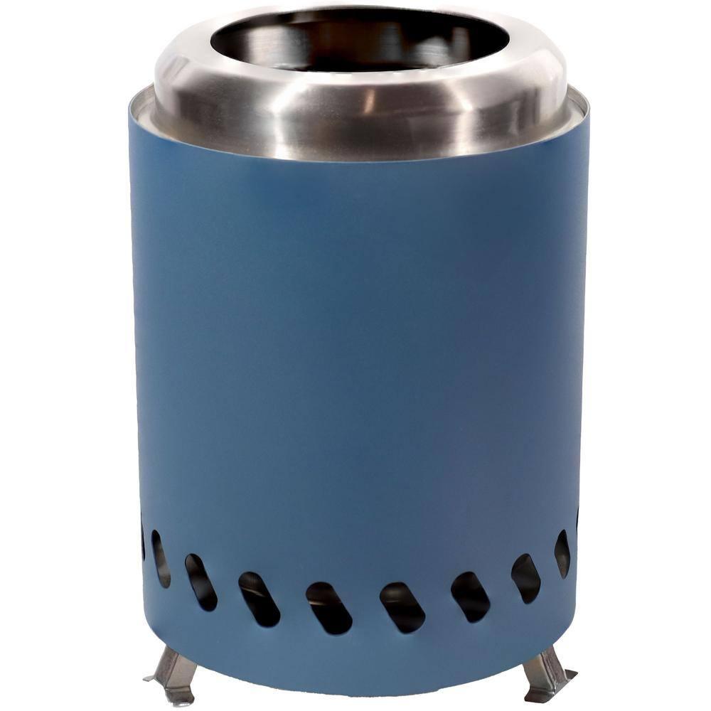 Sunnydaze Stainless Steel Tabletop Smokeless Fire Pit
