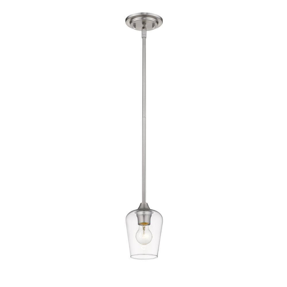 Z-Lite Joliet 1 - Light Pendant in  Brushed Nickel