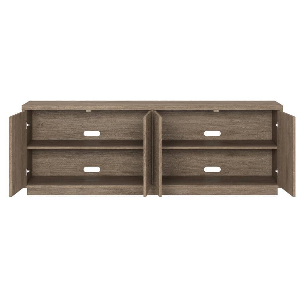 Evelyn&Zoe Hanson Rectangular TV Stand for TV's up to 75"