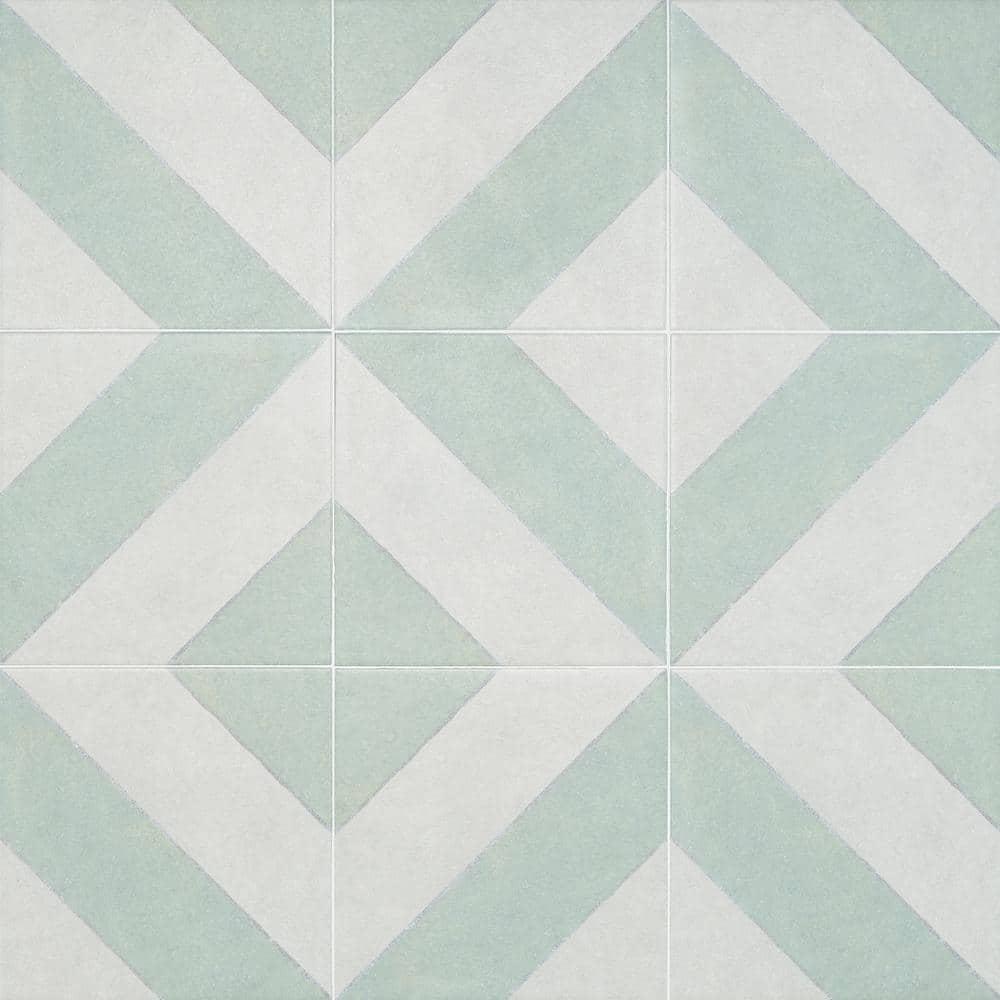 Ava Diagonal 9" x 9" Porcelain Tile (10.76 sq. ft./ Case)