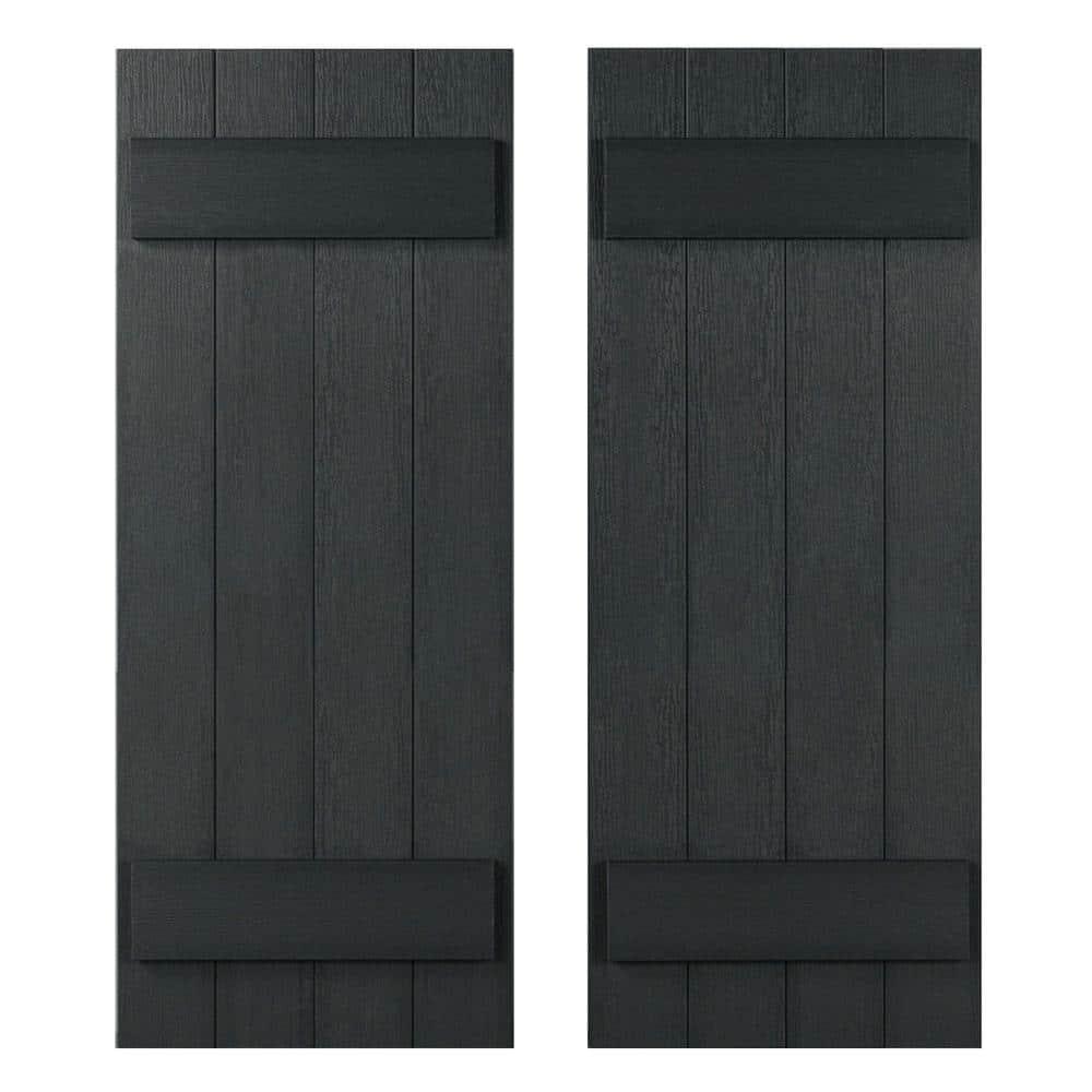 Highwood USA 13.25'' Board & Batten Shutters (Set of 2)