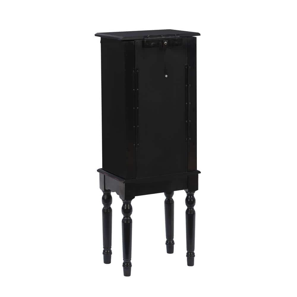 Powell Traditional Ebony Jewelry Armoire