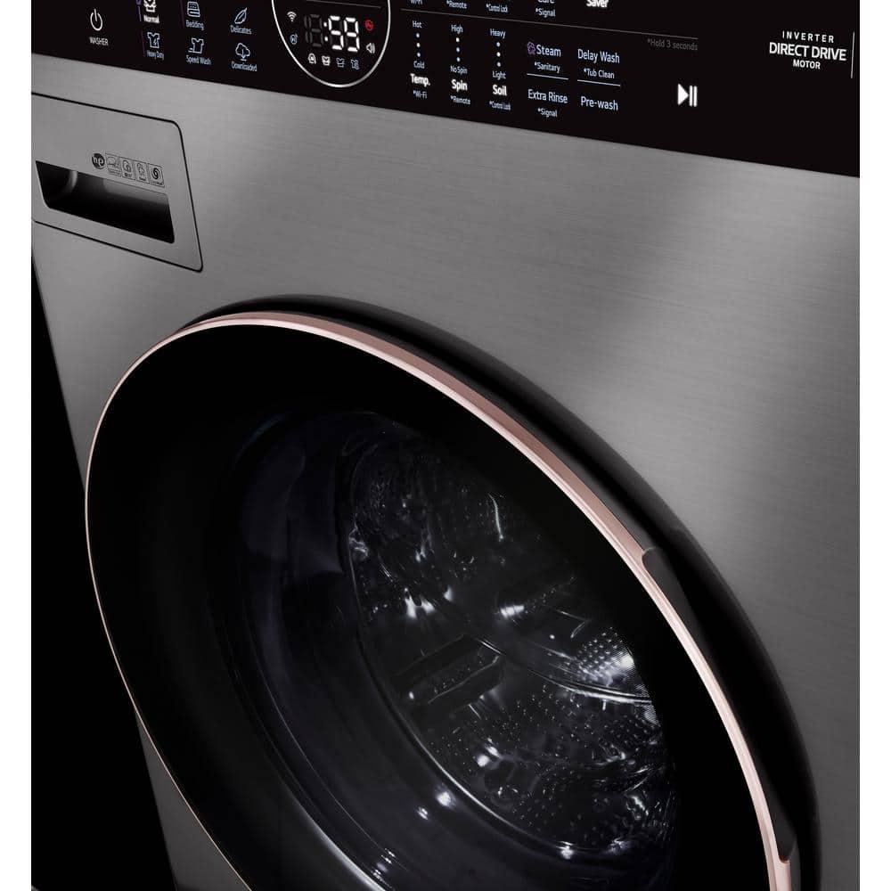 LG LG Single Unit Front Load WashTower with Center Control Washer and 7.4 cu. ft. Electric Dryer, 4.5 cu. ft. WKE100HVA