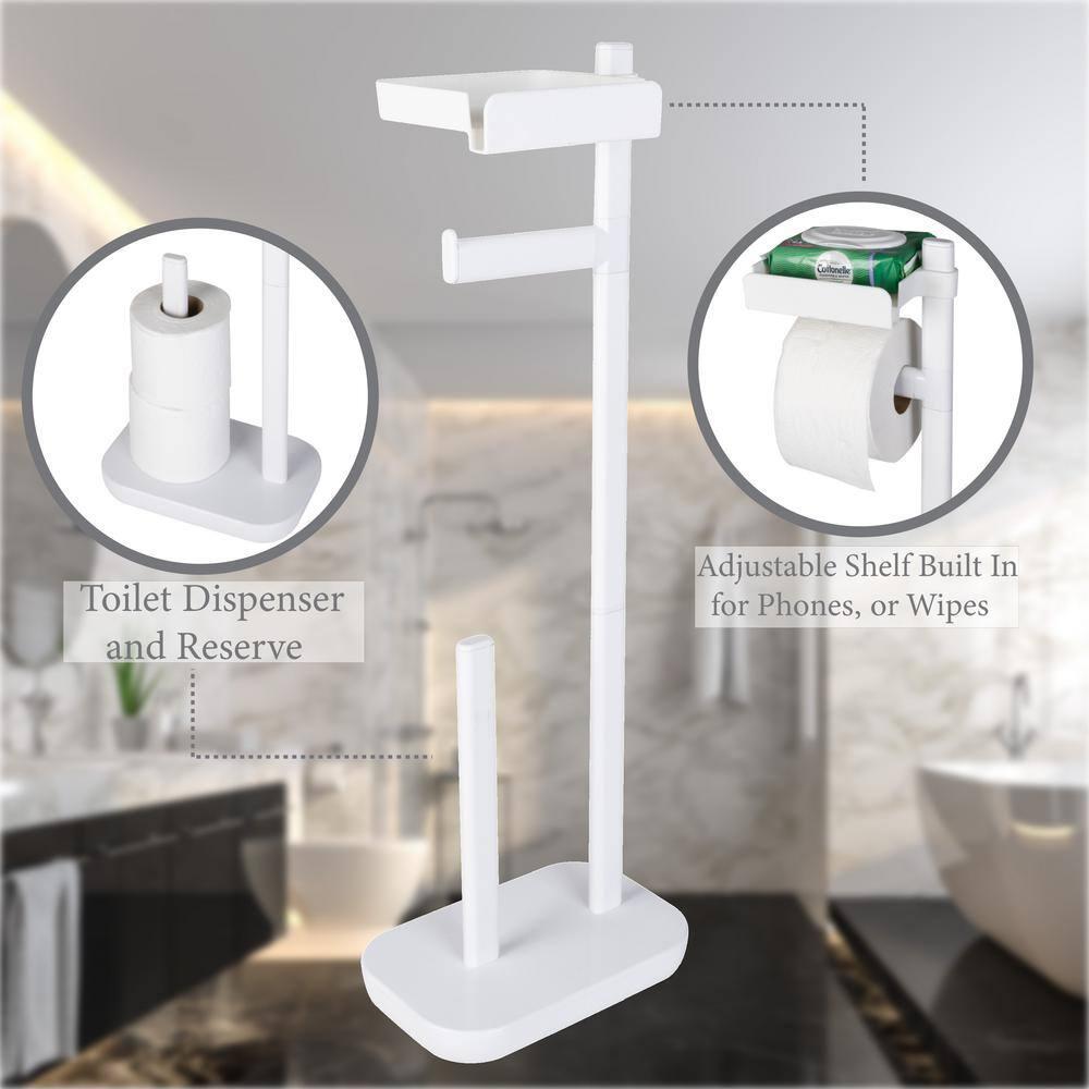 Free Standing Toilet Paper Holder