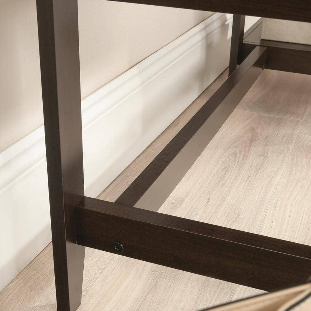 Sauder Summit Station Desk Cinnamon Cherry
