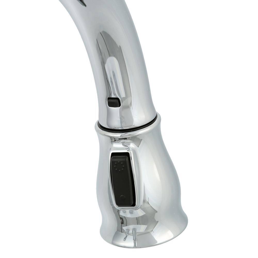 Leland Single Handle Widespread Kitchen Faucet with Optional Soap Dispenser
