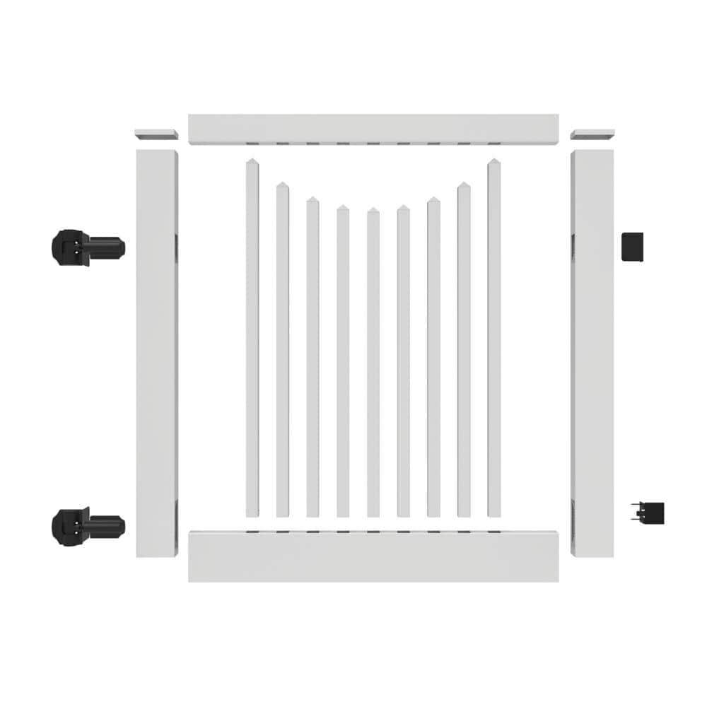 Barrette Outdoor Living Scallop Picket Gate