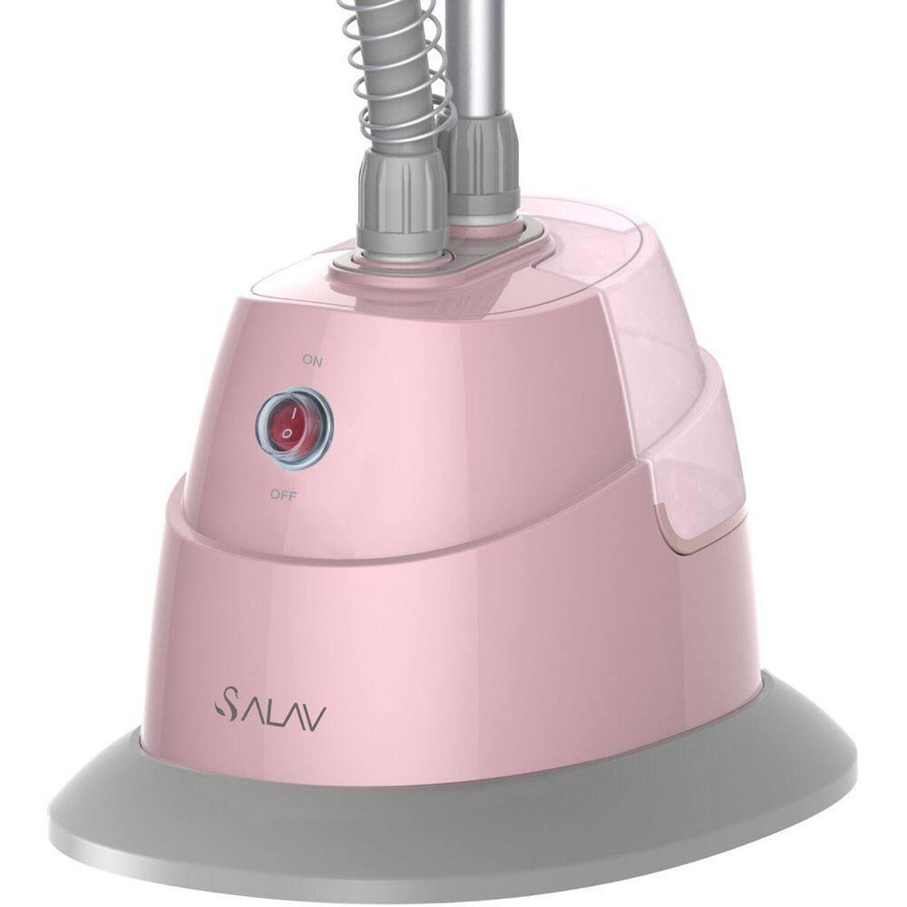 SALAV Salav Performance Series Single-Bar Garment Steamer with 360-Swivel Folding Adjustable Hanger