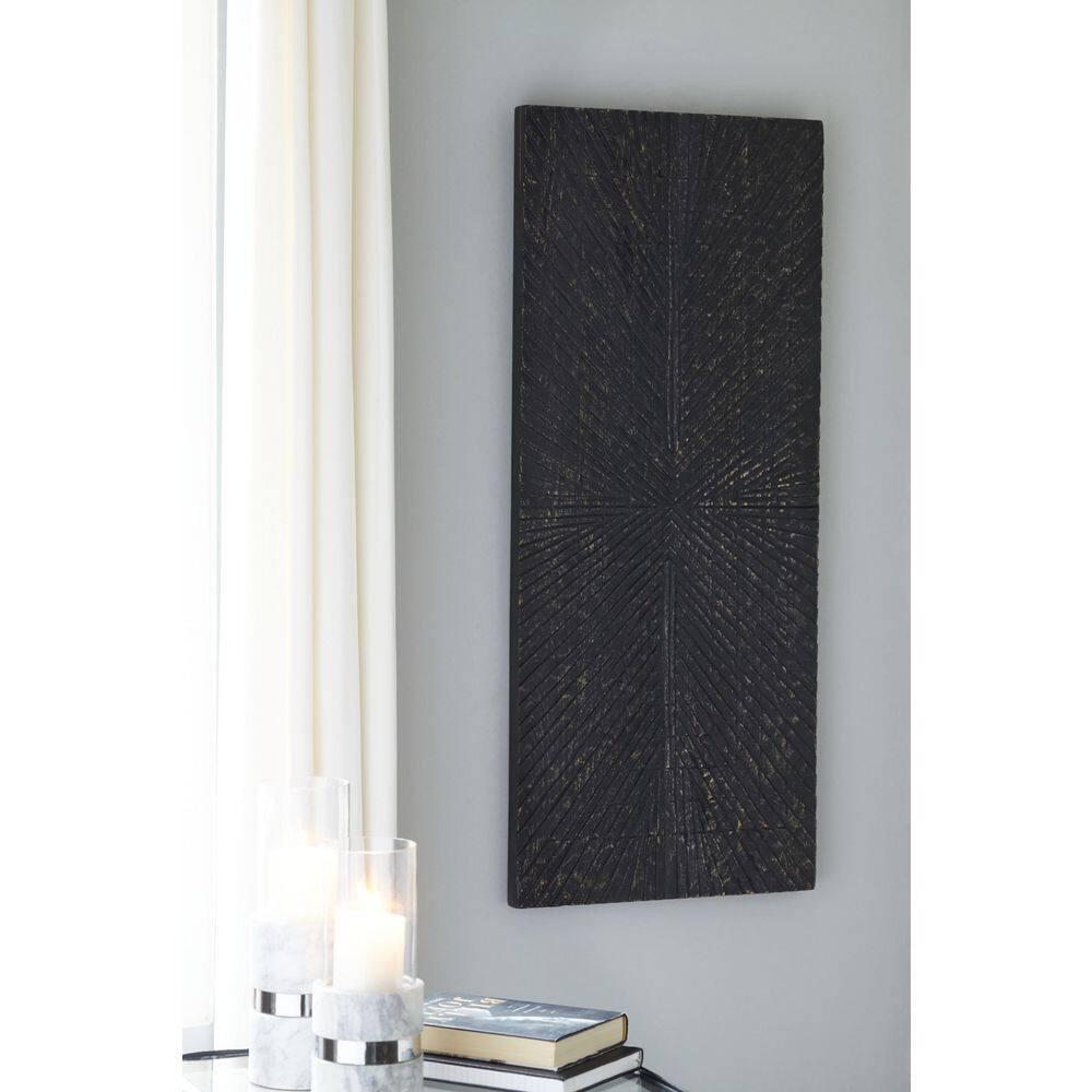 Millwood Pines Aseeb Abstract Wall Decor on Solid Wood