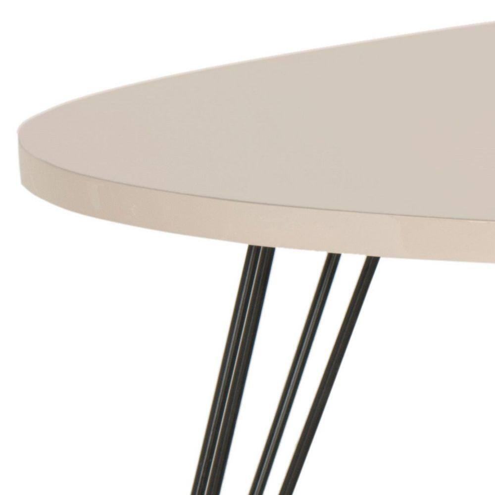 Wynton Coffee Table - Taupe/Black - Safavieh