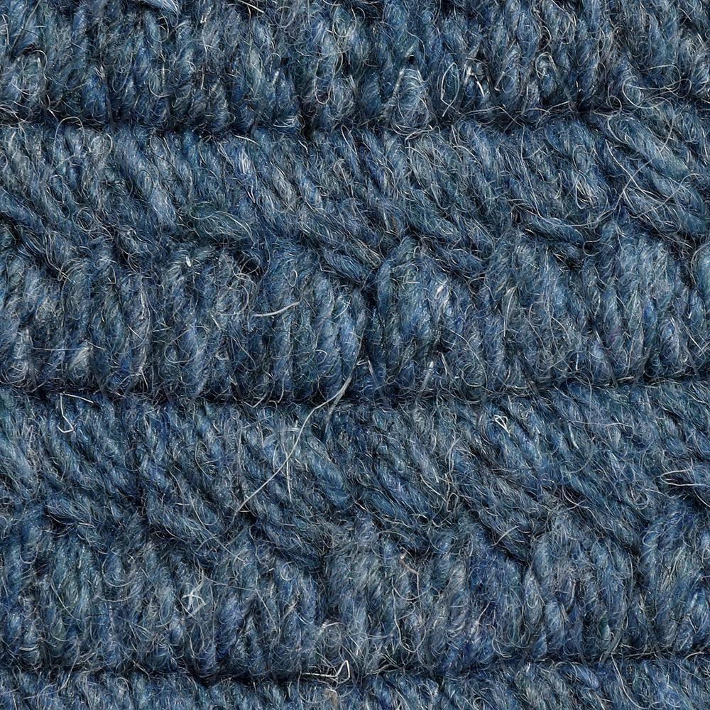 Colonial Mills Handmade Braided Federal Blue Area Rug